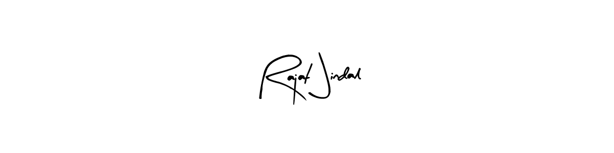 Make a beautiful signature design for name Rajat Jindal. Use this online signature maker to create a handwritten signature for free. Rajat Jindal signature style 8 images and pictures png