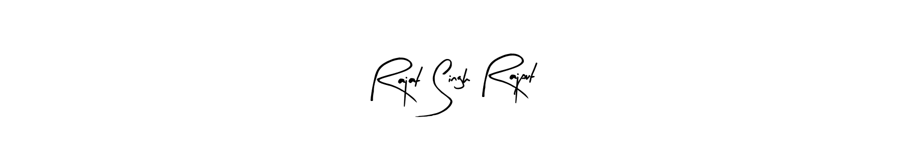 Use a signature maker to create a handwritten signature online. With this signature software, you can design (Arty Signature) your own signature for name Rajat Singh Rajput. Rajat Singh Rajput signature style 8 images and pictures png