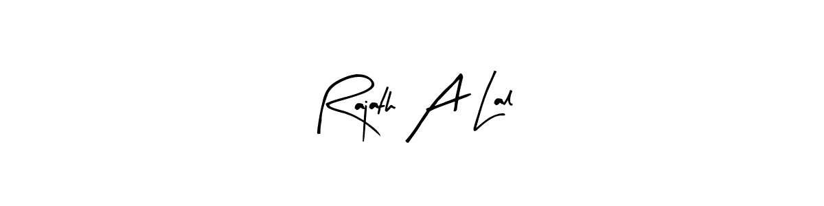 You should practise on your own different ways (Arty Signature) to write your name (Rajath A Lal) in signature. don't let someone else do it for you. Rajath A Lal signature style 8 images and pictures png