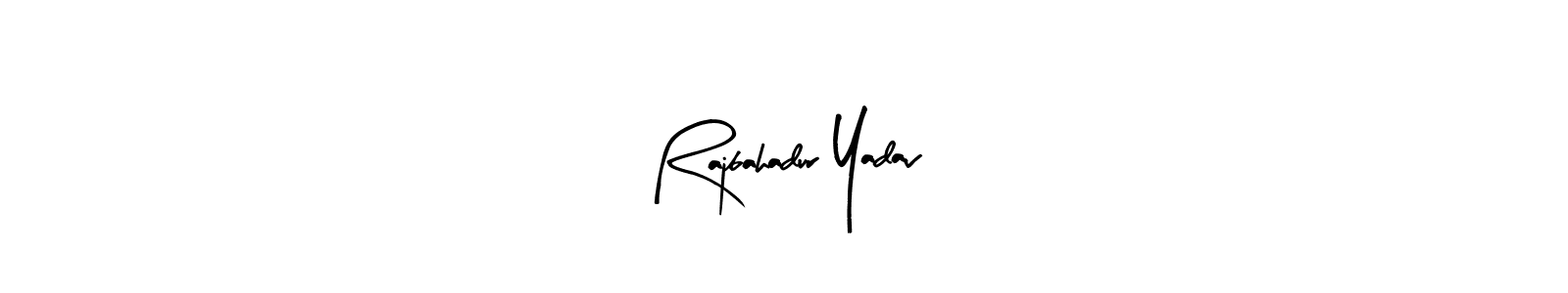 Make a beautiful signature design for name Rajbahadur Yadav. With this signature (Arty Signature) style, you can create a handwritten signature for free. Rajbahadur Yadav signature style 8 images and pictures png