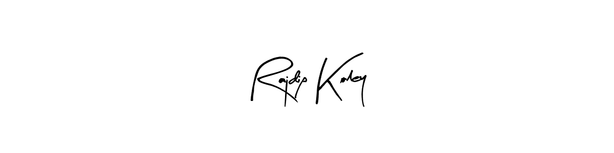 Also we have Rajdip Koley name is the best signature style. Create professional handwritten signature collection using Arty Signature autograph style. Rajdip Koley signature style 8 images and pictures png