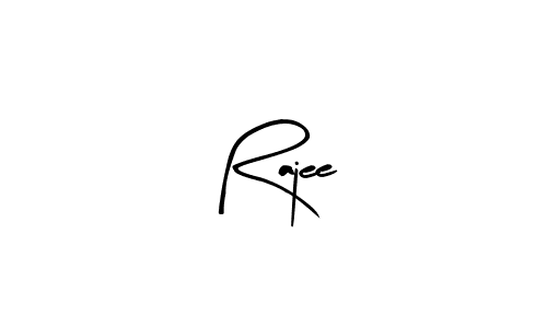 Design your own signature with our free online signature maker. With this signature software, you can create a handwritten (Arty Signature) signature for name Rajee. Rajee signature style 8 images and pictures png