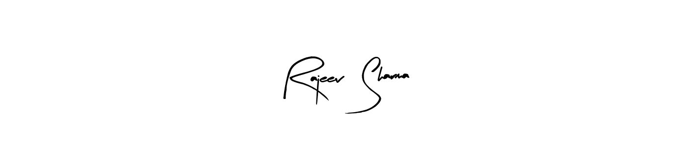How to Draw Rajeev  Sharma signature style? Arty Signature is a latest design signature styles for name Rajeev  Sharma. Rajeev  Sharma signature style 8 images and pictures png