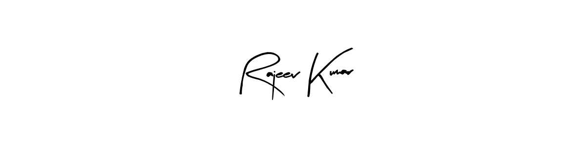 The best way (Arty Signature) to make a short signature is to pick only two or three words in your name. The name Rajeev Kumar include a total of six letters. For converting this name. Rajeev Kumar signature style 8 images and pictures png