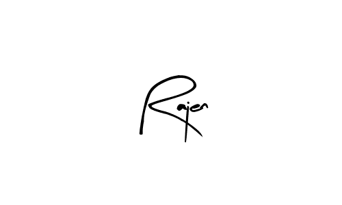 if you are searching for the best signature style for your name Rajen. so please give up your signature search. here we have designed multiple signature styles  using Arty Signature. Rajen signature style 8 images and pictures png