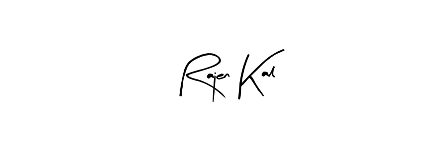 Here are the top 10 professional signature styles for the name Rajen Kal. These are the best autograph styles you can use for your name. Rajen Kal signature style 8 images and pictures png