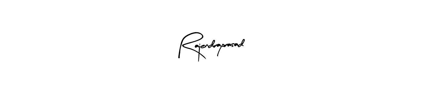 Rajendraprasad stylish signature style. Best Handwritten Sign (Arty Signature) for my name. Handwritten Signature Collection Ideas for my name Rajendraprasad. Rajendraprasad signature style 8 images and pictures png