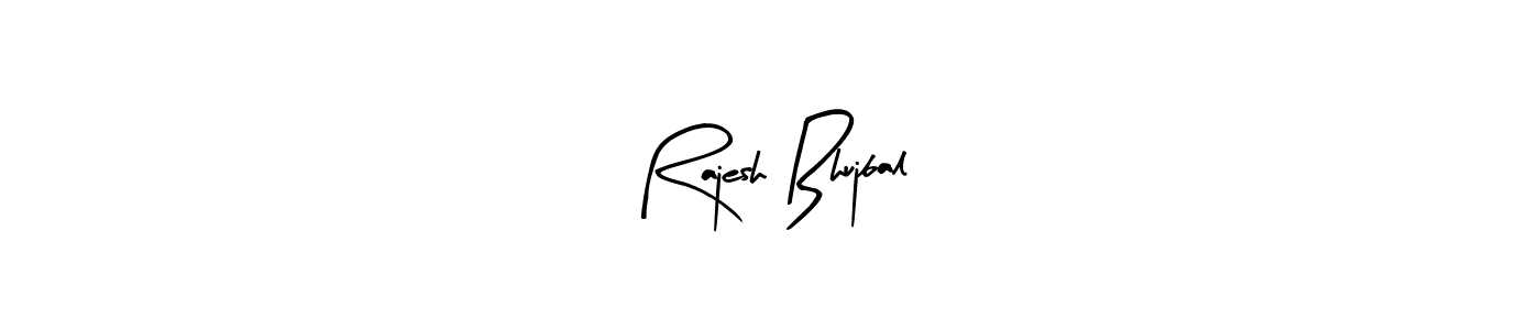 It looks lik you need a new signature style for name Rajesh Bhujbal. Design unique handwritten (Arty Signature) signature with our free signature maker in just a few clicks. Rajesh Bhujbal signature style 8 images and pictures png