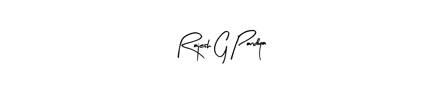 How to Draw Rajesh G Pandya signature style? Arty Signature is a latest design signature styles for name Rajesh G Pandya. Rajesh G Pandya signature style 8 images and pictures png