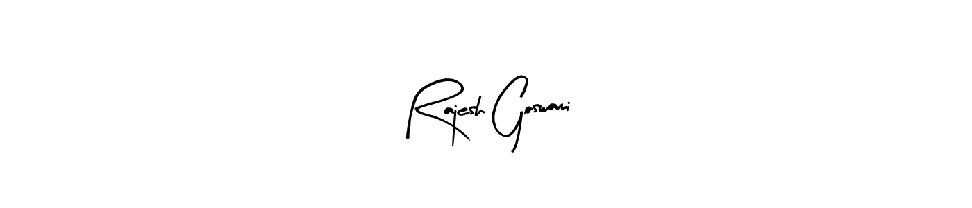 This is the best signature style for the Rajesh Goswami name. Also you like these signature font (Arty Signature). Mix name signature. Rajesh Goswami signature style 8 images and pictures png