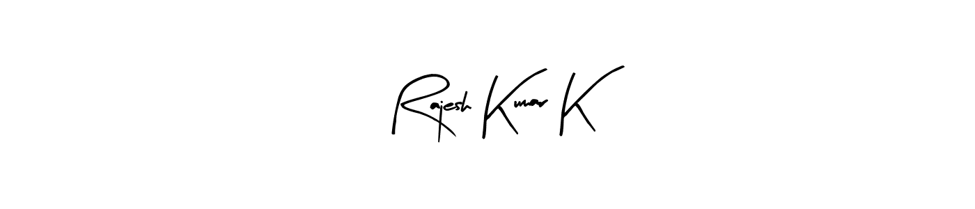 Rajesh Kumar K stylish signature style. Best Handwritten Sign (Arty Signature) for my name. Handwritten Signature Collection Ideas for my name Rajesh Kumar K. Rajesh Kumar K signature style 8 images and pictures png