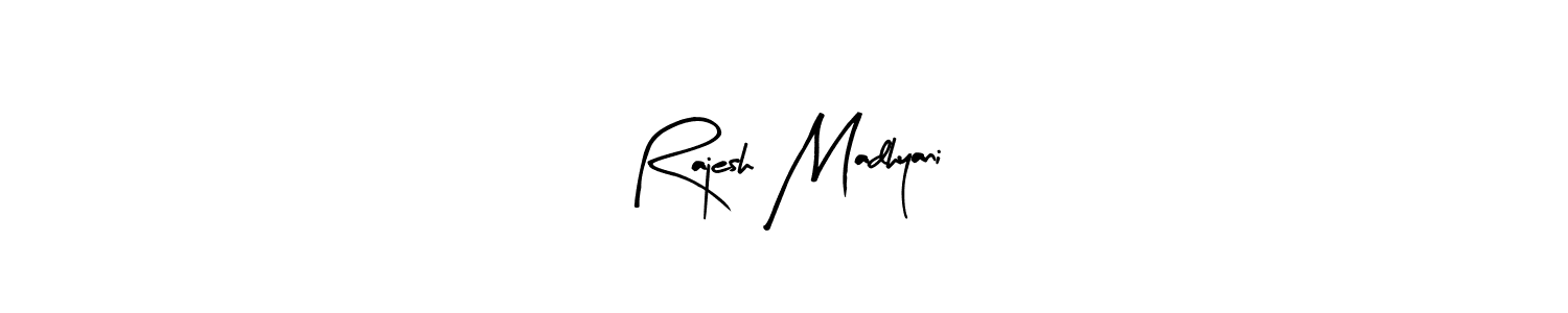 How to make Rajesh Madhyani signature? Arty Signature is a professional autograph style. Create handwritten signature for Rajesh Madhyani name. Rajesh Madhyani signature style 8 images and pictures png