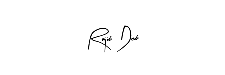 Use a signature maker to create a handwritten signature online. With this signature software, you can design (Arty Signature) your own signature for name Rajib Deb. Rajib Deb signature style 8 images and pictures png