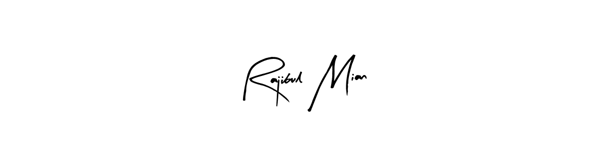 Similarly Arty Signature is the best handwritten signature design. Signature creator online .You can use it as an online autograph creator for name Rajibul Mian. Rajibul Mian signature style 8 images and pictures png