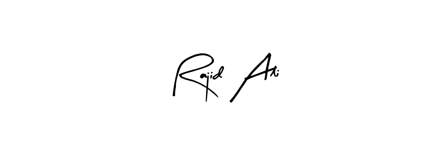Also You can easily find your signature by using the search form. We will create Rajid Ali name handwritten signature images for you free of cost using Arty Signature sign style. Rajid Ali signature style 8 images and pictures png