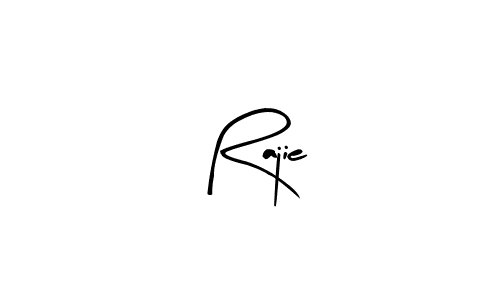 if you are searching for the best signature style for your name Rajie. so please give up your signature search. here we have designed multiple signature styles  using Arty Signature. Rajie signature style 8 images and pictures png