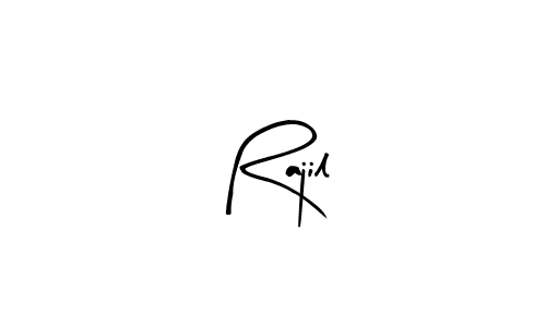 How to Draw Rajil signature style? Arty Signature is a latest design signature styles for name Rajil. Rajil signature style 8 images and pictures png