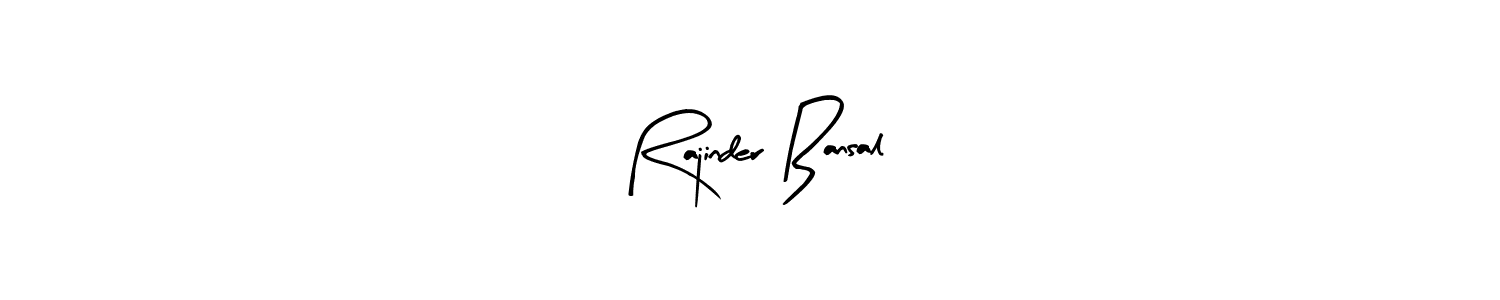 It looks lik you need a new signature style for name Rajinder Bansal. Design unique handwritten (Arty Signature) signature with our free signature maker in just a few clicks. Rajinder Bansal signature style 8 images and pictures png