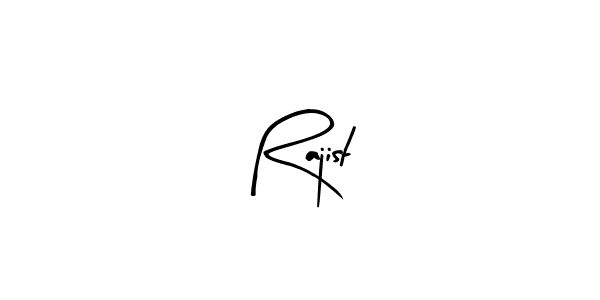 Make a beautiful signature design for name Rajist. Use this online signature maker to create a handwritten signature for free. Rajist signature style 8 images and pictures png