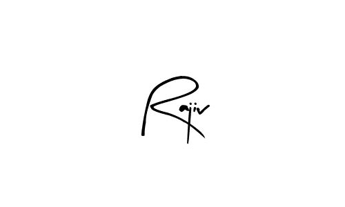 Create a beautiful signature design for name Rajiv. With this signature (Arty Signature) fonts, you can make a handwritten signature for free. Rajiv signature style 8 images and pictures png