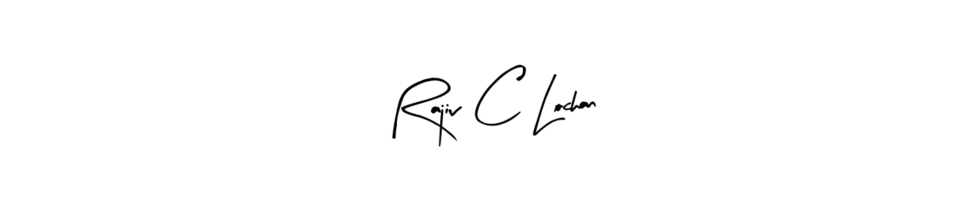Make a beautiful signature design for name Rajiv C Lochan. Use this online signature maker to create a handwritten signature for free. Rajiv C Lochan signature style 8 images and pictures png