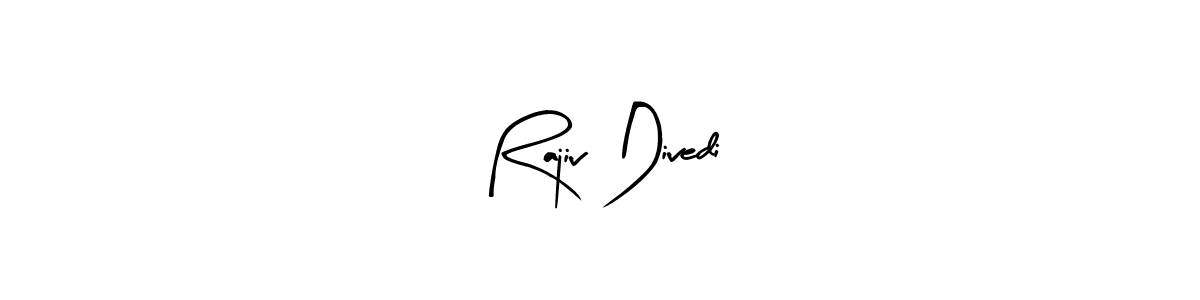 Also we have Rajiv Divedi name is the best signature style. Create professional handwritten signature collection using Arty Signature autograph style. Rajiv Divedi signature style 8 images and pictures png