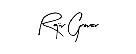Design your own signature with our free online signature maker. With this signature software, you can create a handwritten (Arty Signature) signature for name Rajiv Grover. Rajiv Grover signature style 8 images and pictures png