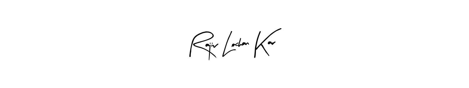 Design your own signature with our free online signature maker. With this signature software, you can create a handwritten (Arty Signature) signature for name Rajiv Lochan Kar. Rajiv Lochan Kar signature style 8 images and pictures png