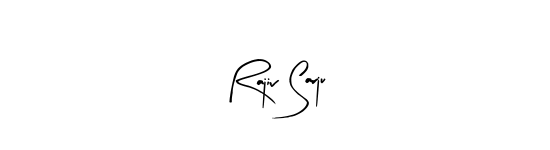 Best and Professional Signature Style for Rajiv Sarju. Arty Signature Best Signature Style Collection. Rajiv Sarju signature style 8 images and pictures png