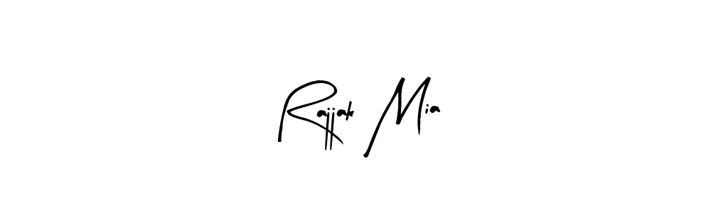 Also we have Rajjak Mia name is the best signature style. Create professional handwritten signature collection using Arty Signature autograph style. Rajjak Mia signature style 8 images and pictures png
