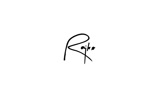 Make a beautiful signature design for name Rajko. With this signature (Arty Signature) style, you can create a handwritten signature for free. Rajko signature style 8 images and pictures png
