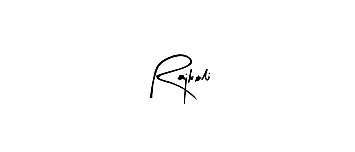 Make a beautiful signature design for name Rajkoli. With this signature (Arty Signature) style, you can create a handwritten signature for free. Rajkoli signature style 8 images and pictures png