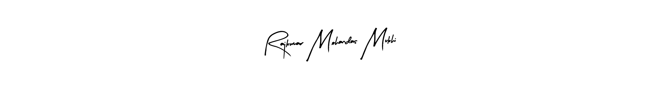 You can use this online signature creator to create a handwritten signature for the name Rajkumar Mohandas Mukhi. This is the best online autograph maker. Rajkumar Mohandas Mukhi signature style 8 images and pictures png