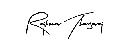 You should practise on your own different ways (Arty Signature) to write your name (Rajkumar Thangaraj) in signature. Don't let someone else do it for you. Rajkumar Thangaraj signature style 8 images and pictures png