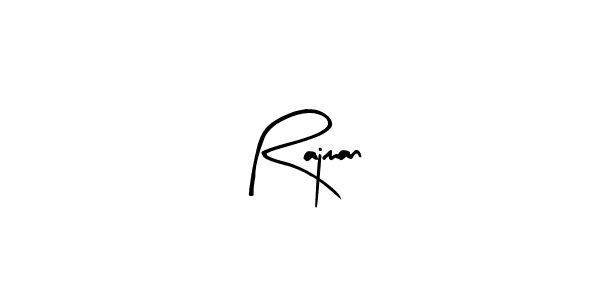 Similarly Arty Signature is the best handwritten signature design. Signature creator online .You can use it as an online autograph creator for name Rajman. Rajman signature style 8 images and pictures png