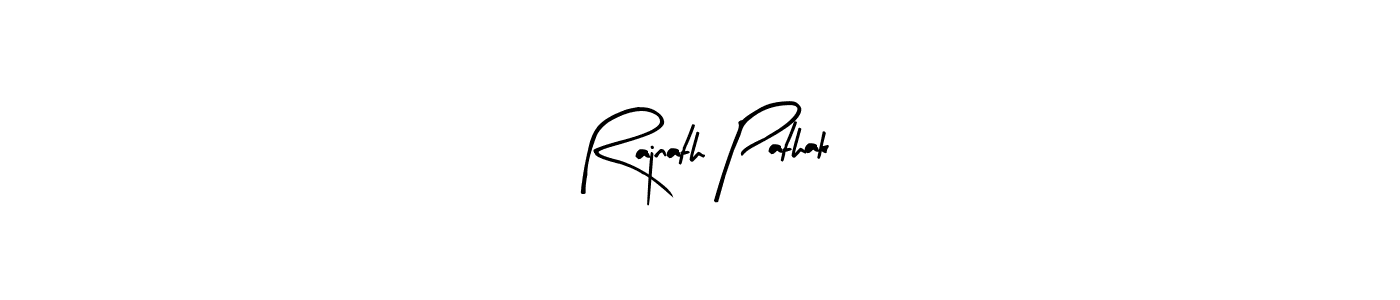 Create a beautiful signature design for name Rajnath Pathak. With this signature (Arty Signature) fonts, you can make a handwritten signature for free. Rajnath Pathak signature style 8 images and pictures png