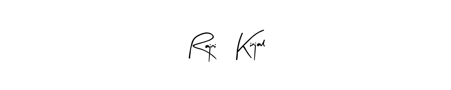 Make a beautiful signature design for name Rajni    Kinjal. Use this online signature maker to create a handwritten signature for free. Rajni    Kinjal signature style 8 images and pictures png