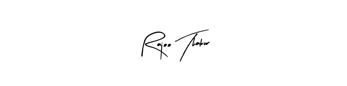 Rajoo Thakur stylish signature style. Best Handwritten Sign (Arty Signature) for my name. Handwritten Signature Collection Ideas for my name Rajoo Thakur. Rajoo Thakur signature style 8 images and pictures png