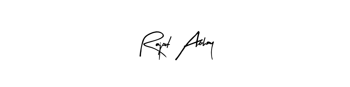 Rajput Abhay stylish signature style. Best Handwritten Sign (Arty Signature) for my name. Handwritten Signature Collection Ideas for my name Rajput Abhay. Rajput Abhay signature style 8 images and pictures png