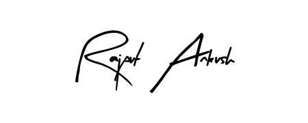 Similarly Arty Signature is the best handwritten signature design. Signature creator online. You can use it as an online autograph creator for name Rajput Ankush. Rajput Ankush signature style 8 images and pictures png