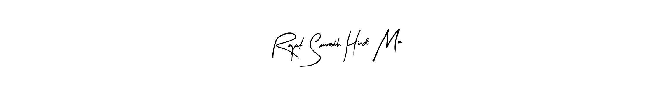 It looks lik you need a new signature style for name Rajput Sourabh Hindi Ma. Design unique handwritten (Arty Signature) signature with our free signature maker in just a few clicks. Rajput Sourabh Hindi Ma signature style 8 images and pictures png