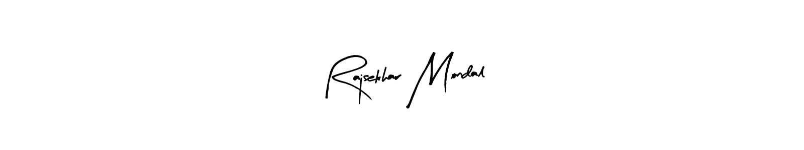 Create a beautiful signature design for name Rajsekhar Mondal. With this signature (Arty Signature) fonts, you can make a handwritten signature for free. Rajsekhar Mondal signature style 8 images and pictures png
