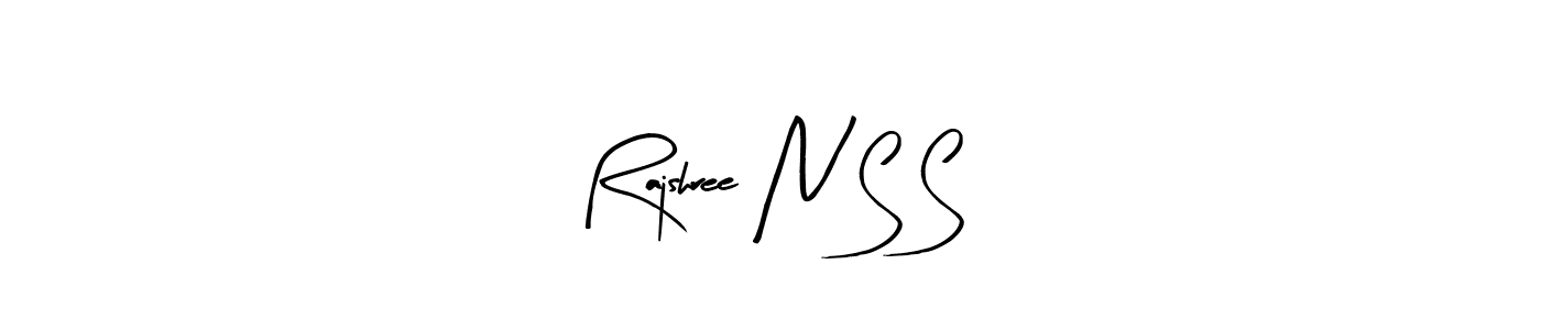 This is the best signature style for the Rajshree N S S name. Also you like these signature font (Arty Signature). Mix name signature. Rajshree N S S signature style 8 images and pictures png