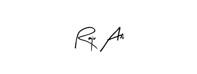 The best way (Arty Signature) to make a short signature is to pick only two or three words in your name. The name Raju Ali include a total of six letters. For converting this name. Raju Ali signature style 8 images and pictures png