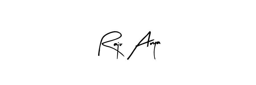 Make a beautiful signature design for name Raju Arya. Use this online signature maker to create a handwritten signature for free. Raju Arya signature style 8 images and pictures png