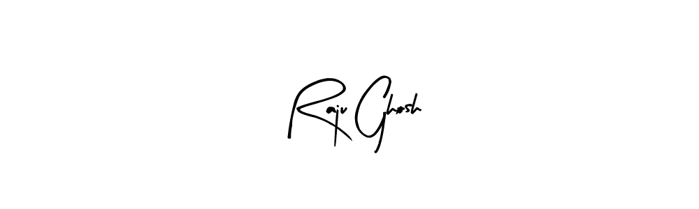 if you are searching for the best signature style for your name Raju Ghosh. so please give up your signature search. here we have designed multiple signature styles  using Arty Signature. Raju Ghosh signature style 8 images and pictures png
