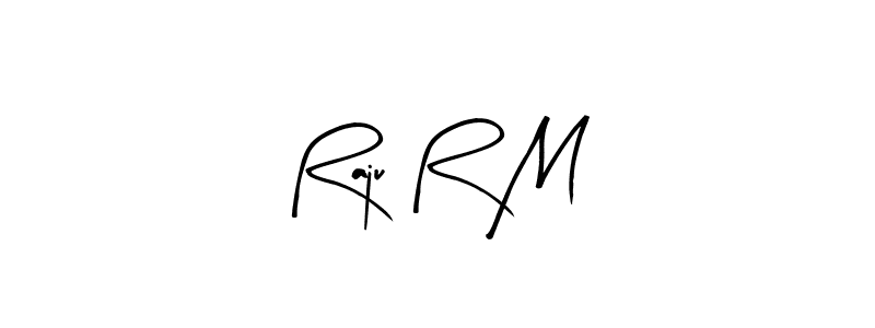 How to Draw Raju R M signature style? Arty Signature is a latest design signature styles for name Raju R M. Raju R M signature style 8 images and pictures png