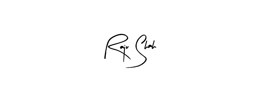 The best way (Arty Signature) to make a short signature is to pick only two or three words in your name. The name Raju Shah include a total of six letters. For converting this name. Raju Shah signature style 8 images and pictures png