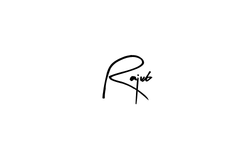 Similarly Arty Signature is the best handwritten signature design. Signature creator online .You can use it as an online autograph creator for name Rajub. Rajub signature style 8 images and pictures png