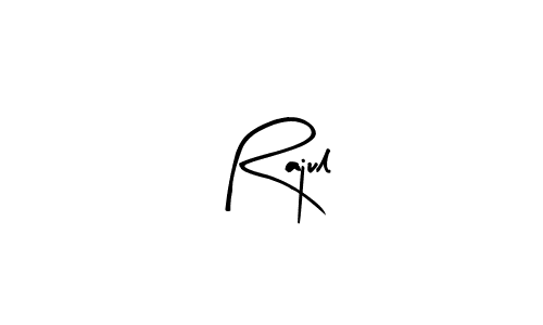 Rajul stylish signature style. Best Handwritten Sign (Arty Signature) for my name. Handwritten Signature Collection Ideas for my name Rajul. Rajul signature style 8 images and pictures png